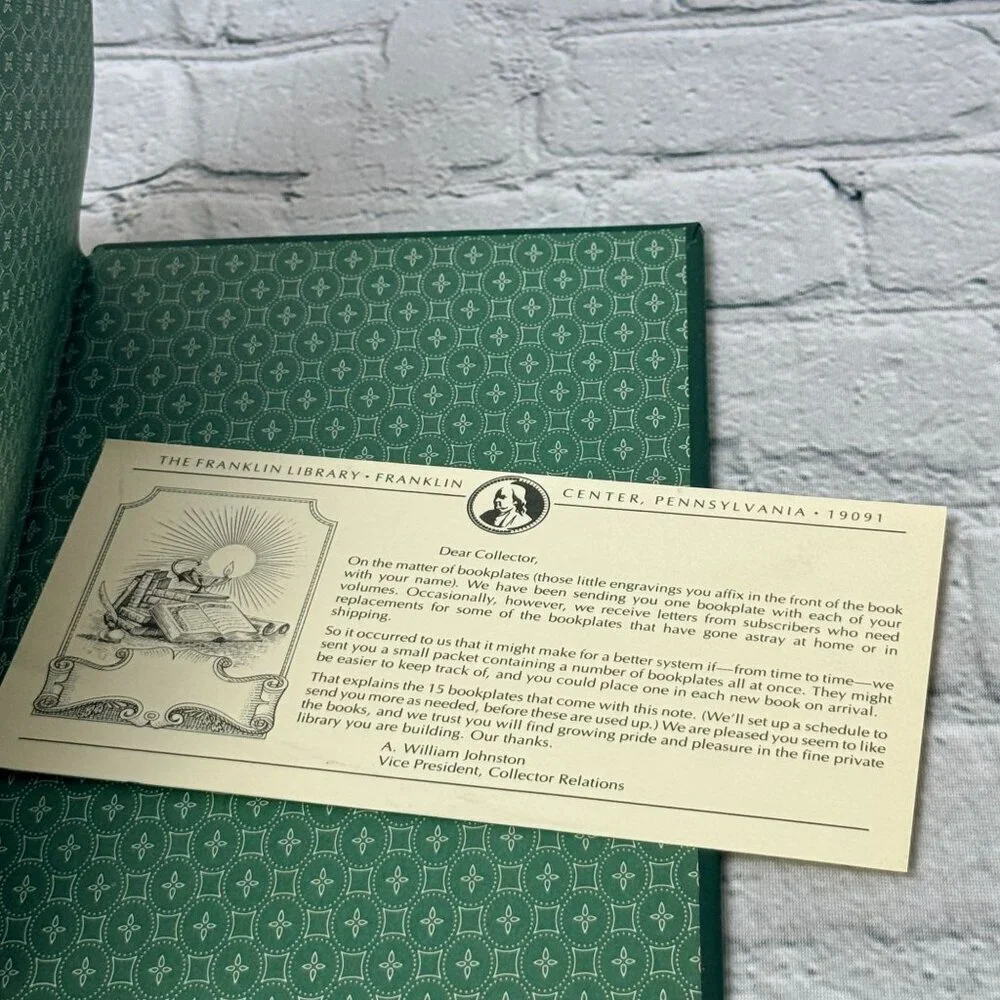 The Mill and the Floss George Eliot Leather Bound Book The Franklin Library 1981